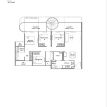 Kingsford Hillview Peak Floor Plan - Penthouse Type D1PH Lower (sghillviewpeak.com)