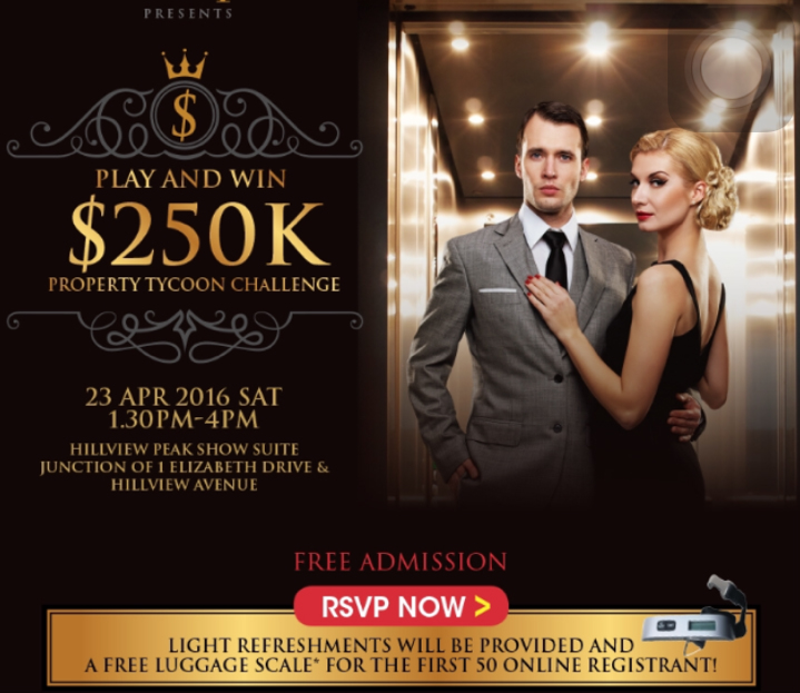 Hillview Peak - $250K Pay and win Event 23 April 2016